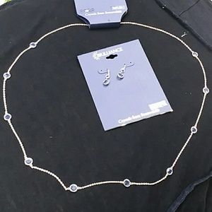 Brilliance Swarovski Crystal necklace and earrings